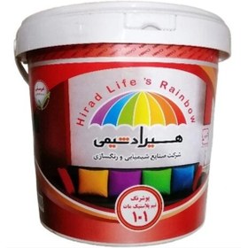 تصویر رنگ نیم پلاستیک هیراد (101 - چهار کیلویی) HIRAD 