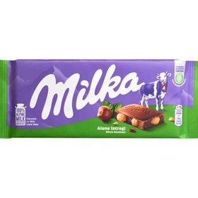 تصویر شکلات فندقی 90 گرم میلکا Milka 