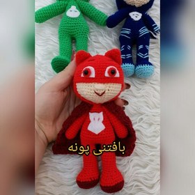 تصویر گروه شب نقاب دستبافت درغرفه ی بافتنی پونه . قدبین23تا25سانت. دونه ای130تومن قیمت پایین کیفیت بالا 