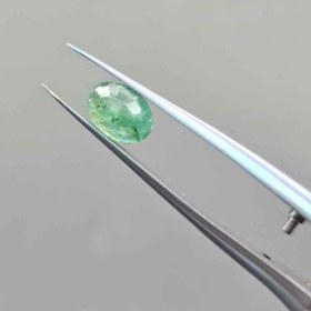 تصویر زمرد بیضی کد 37257 