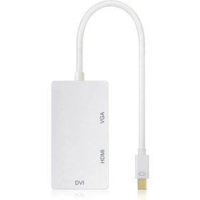 تصویر تبدیل VGA / HDMI / DVI به Mini DisplayPort وی نت مدل V-COMDP2HDV 