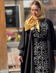تصویر عبا زنانه مدل عطریا 