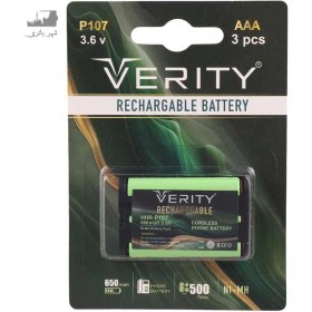 تصویر باتری تلفنی P107 برند VERITY 