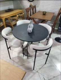 تصویر صندلی ناهارخوری تدی پایه کوتاه 