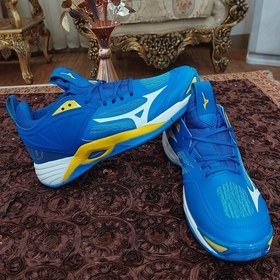 تصویر کفش والیبال بسکتبال و هندبال های کپی میزانو مومنتم Mizuno Wave Momentom 2 