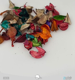 تصویر گل خشک رنگی Colored dried flowers 