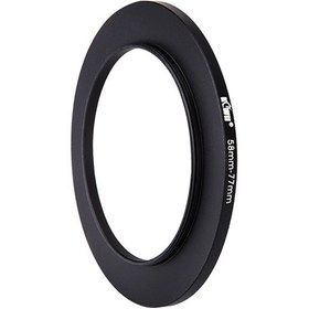 تصویر آداپتور افزایشی فیلتر کی وی مدل 58mm-77mm 