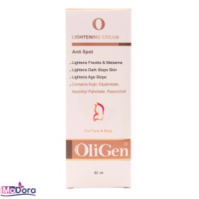 تصویر کرم ضد لک و روشن کننده الی ژن ا Oligen Lightening and Anti Spot Cream Oligen Lightening and Anti Spot Cream
