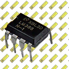 تصویر یک عدد آی سی LM386 