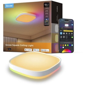 تصویر چراغ سقفی هوشمند 30 سانتی گووی Smart Square Ceiling Light H80A4 