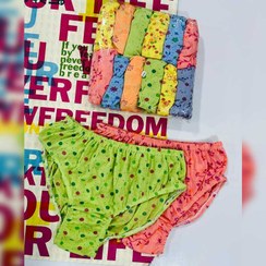 تصویر شورت نخی زنانه پک ۱۲ عددی 