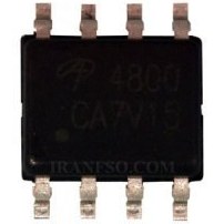 تصویر آی سی لپ تاپ Mosfet AO4800-N30V6.9A SOP8 