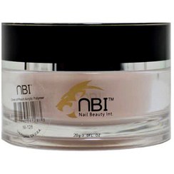تصویر پودر کاشت ناخن ان بی آی ۲۸ گرم رنگ هلویی صورتی کلییر 