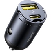 تصویر شارژر فندکی دو پورت 30w Baseus VCHXX-UC شارژر فندکی Tiny Star VCHXX