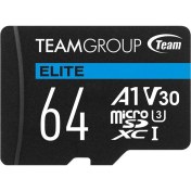 تصویر کارت حافظه MICRO SD TEAM GROUP 64GB ELITE U3 