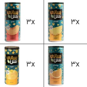 تصویر پک ترکیبی آبمیوه سانی نس ۱۲ عددی ۲۴۰ میلی‌لیتر 