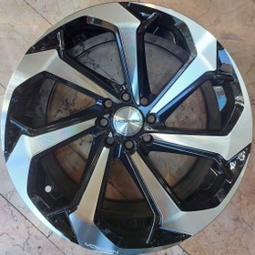 تصویر رینگ اسپرت سایز۱۶ (۱۰۸-۱۰۰×۸) رختراش مشکی Sport wheel size 16"(8×100-108) MB