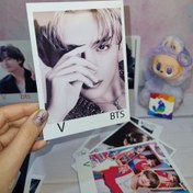 تصویر پولاروید فوتو کارت عکس طرح بی تی اس تهیونگ وی سایز 10 در 15 یک عدد - 7 