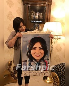 تصویر چاپ عکس روی فرش سایز 