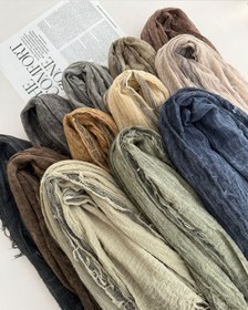 تصویر شال نخی کنفی سروین-مدل5643 