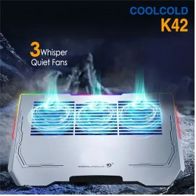 تصویر خنک کننده لپ تاپ کول کلد K42 Coolpad CoolCold K42