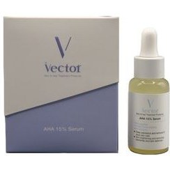 تصویر سرم لایه بردار وکتور AHA 15% حجم ۳۰ میلی لیتر 