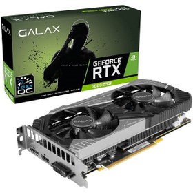 تصویر کارت گرافیک RTX 2060 Super Galax 8GB 1-Click OC (استوک) 