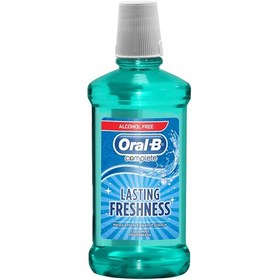 تصویر دهان شویه اورال-بی ORAL_B مدل Lasting Freshness (500 میل) ORAL_B mouthwash, Lasting Freshness model (500 ml)