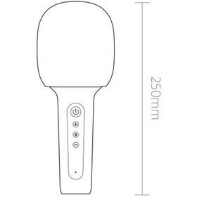 تصویر ميکروفون بلوتوثی شیائومی مدل YMI Bluetooth integrated karaoke microphone Lite YMI Bluetooth integrated karaoke microphone Lite
