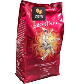 تصویر دانه قهوه لوکافه Lucaffeina جوکر وزن 700 گرم Lucaffeina joker coffee beans, weight 700 grams