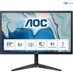 تصویر مانیتور 22 اینچ ای او سی مدل 22B1HM5 AOC 22B1HM5 22-Inch 75Hz VA Monitor