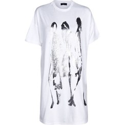 تصویر تی شرت آستین کوتاه زنانه زیبو ا ziboo | MELANIE 1152 - WHITE ziboo | MELANIE 1152 - WHITE