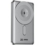 تصویر پاور بانک ریمکس مدل CX-2 ظرفیت ۱۰ هزار میلی آمپر مگنتیک وایرلس 