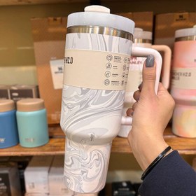 تصویر تراول ماگ استنلی ماربل مدل QUENCHER H2O TUMBLER حجم 1.180 لیتر 