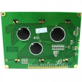 تصویر نمایشگر سبز گرافیکی 128*64 LCD با کنترلر ST7920 