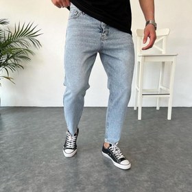 تصویر شلوار مام فیت مردانه پارچه اورجینال ترک دوخت شرکتی 2210 jeans