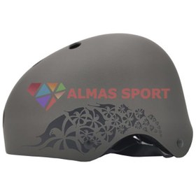 تصویر کلاه اسکیت فلایینگ ایگل مدل اگرسیو FLYING EAGLE HELMET GREY 