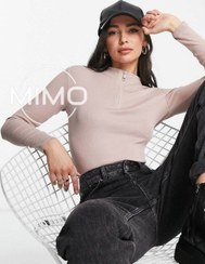 تصویر بادی یقه زیپ دار ترک 