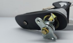 تصویر قفل کابین وانت (کروم) Truck and Cabin Lock