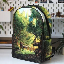 تصویر کوله پشتی طرح هری پاتر 