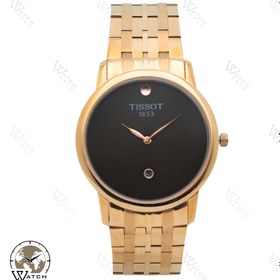 تصویر ساعت مچی عقربه ای ست زنانه و مردانه تیسوت - ست TISSOT 1853 PREMIER T77154G,L