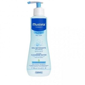 تصویر محلول پاک کننده بدن کودک موستلا (Mustela) بدون نیاز به آب حجم 300 میلی لیتر لوسیون کودک