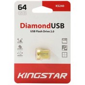 تصویر فلش مموری کینگ استار مدل KS240 ظرفیت ۶۴ گیگابایت USB 2.0 