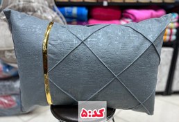تصویر روبالشی فانتزی نوار چرم طلایی 