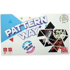 تصویر اسباب بازی های آموزشی فکری مثلث چوبی Pattern Way Toli Games 