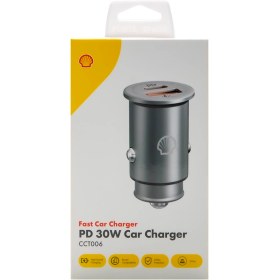 تصویر شارژر فندکی شل Shell مدل CCT006 30W 