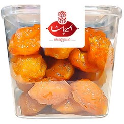 تصویر آلو بخارا خشک ارگانیک 270 گرمی امیرپاشا 