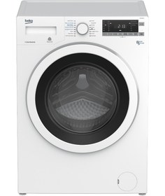 تصویر ماشین لباسشویی ۸kg/5kg بکو ۱۴۰۰ دور مدل beko HTV8733XW 