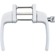 تصویر دستگیره دو طرفه باریک ولومی پنجره یو پی وی سی 