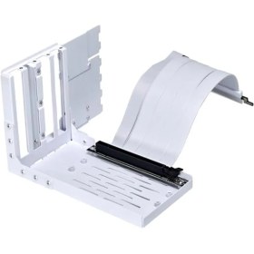 تصویر کیت نصب عمودی کارت گرافیک لیان لی LIAN LI UNIVERSAL PCIe GEN 4.0 GPU VERTICAL MOUNT WHITE LIAN LI UNIVERSAL PCIe GEN 4.0 GPU VERTICAL MOUNT WHITE